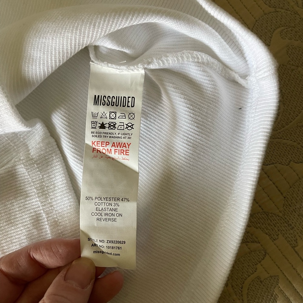 Missguided One-Shoulder Ribbed Tank - Picture 4 of 5